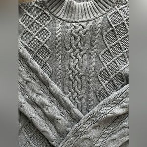 Vintage Denim Blue Sweater